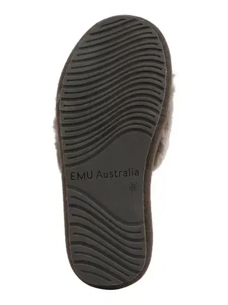 Шерстяные тапочки Emu Australia зеленые