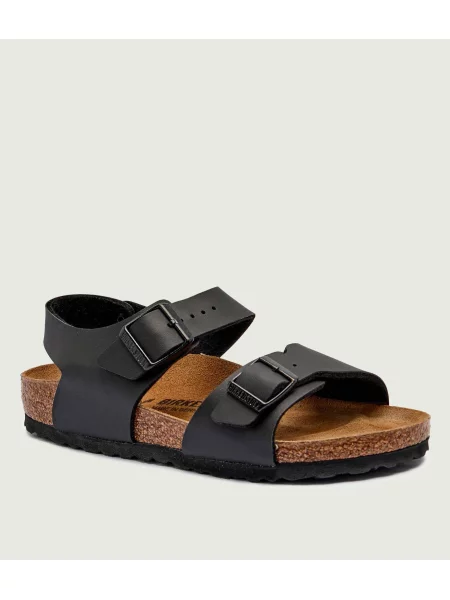 Birkenstock Sandale New York cu adaos de piele | narrow fit