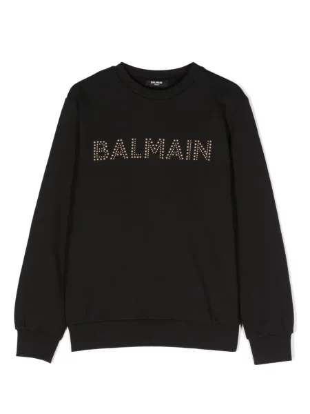 Bluza dziecięca Balmain czarna