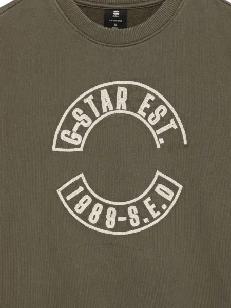 Sweter dziecięcy G-star Raw zielony