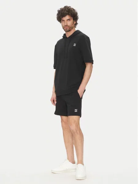 Kratke hlače Hugo Boss črna