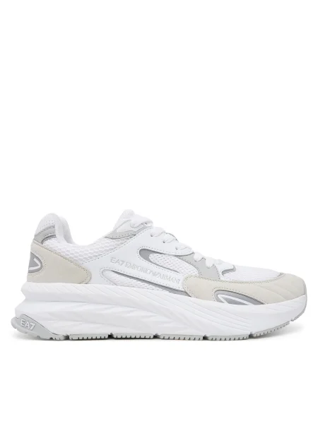Sneakers Emporio Armani alb