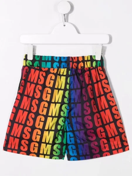 Dětské kraťasy Msgm červené