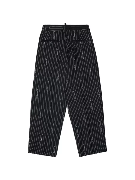 Spodnie dziecięce Dsquared2 czarne