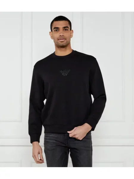 Emporio Armani Pulóver fekete