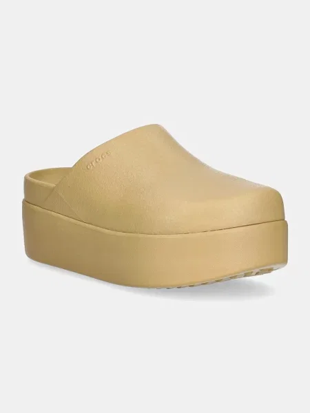 Natikači Crocs Dylan Platform Clog bež