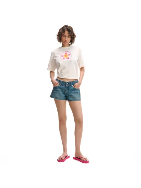 Джинсовые шорты Cropp синие