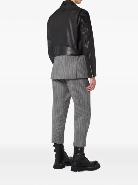 Geanta de piele Moschino negru