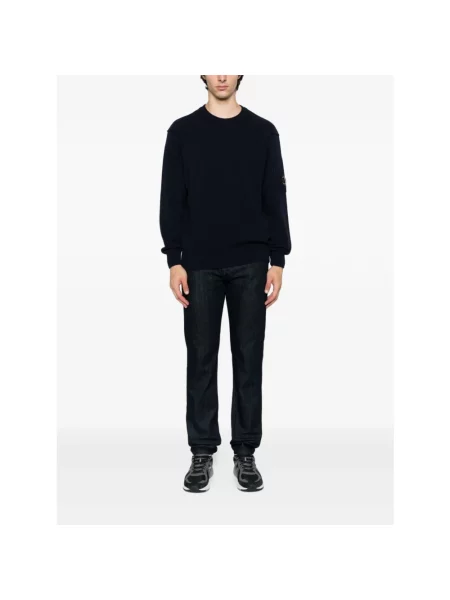 Dzianinowy sweter C.p. Company czarny