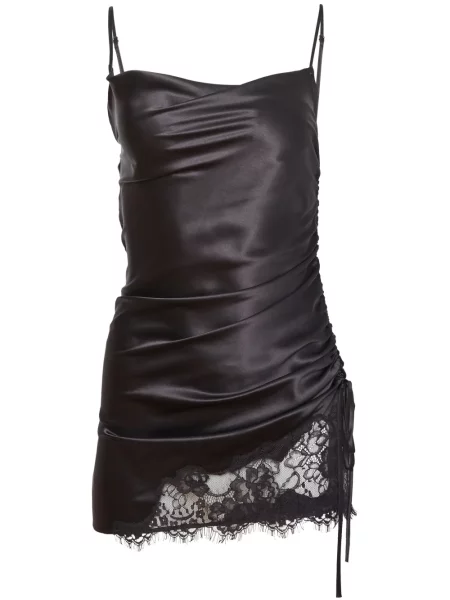 Rochie Fleur Du Mal din dantelă de costum negru