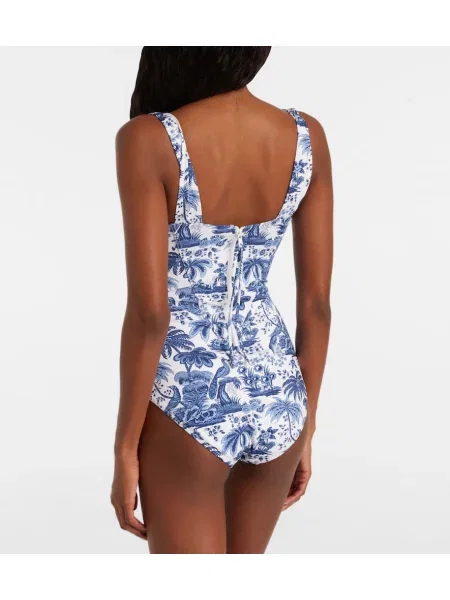 Costum de baie Staud cu imagine alb
