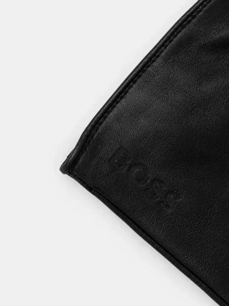 Шкіряні рукавички Boss Orange Glove помаранчеві