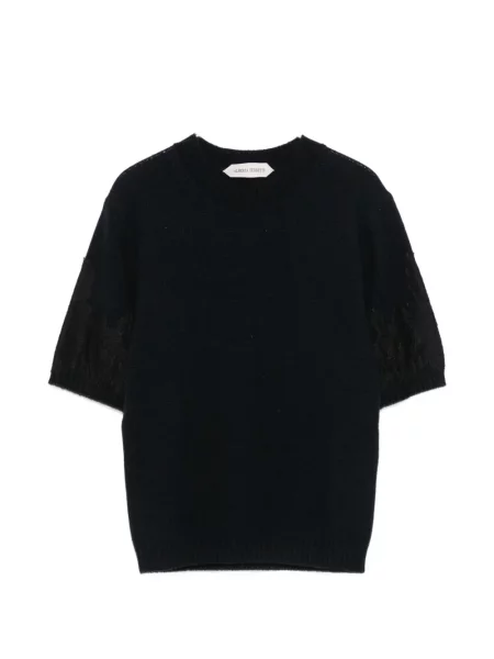 Scurt pulover Alberta Ferretti albastru