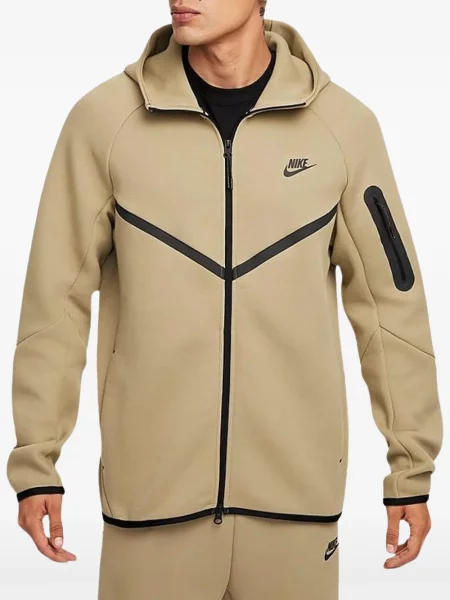Krótka podkoszulka Nike z dżerseju w paski zielona