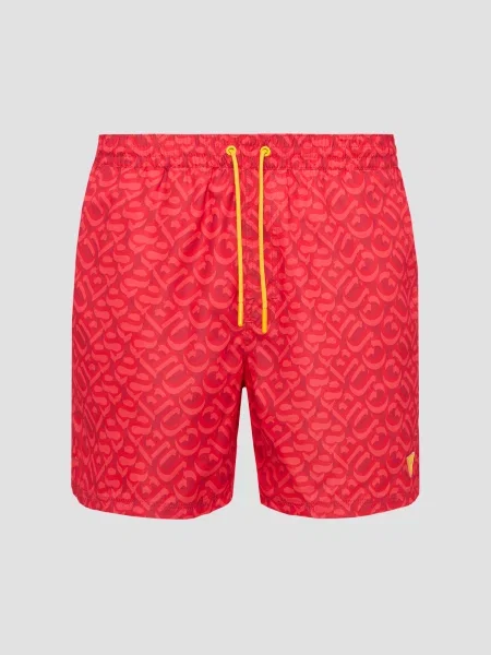 Шорти для плавання GUESS червоний