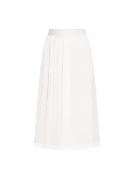 Spódnica midi Vera Mont tiulowa do kolan biała