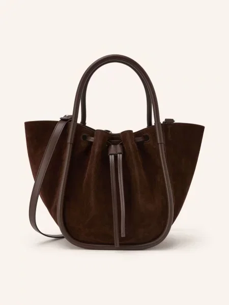 Proenza Schouler Kabelka Small tmavě / stříbrná hnědá