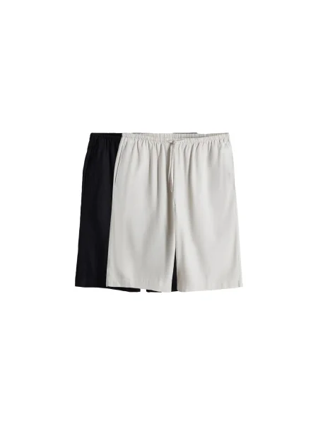 The Set Hlače svijetlobež crna