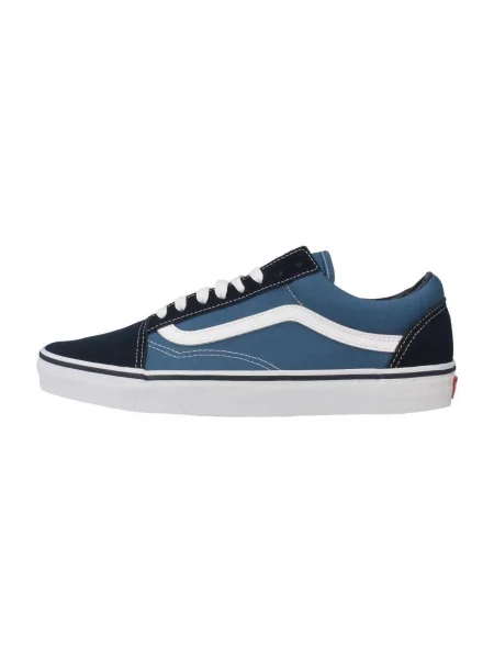 VANS Rövid szárú sportcipők Old Skool / fekete / fehér kék