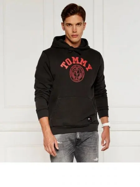 Tommy Jeans Hanorac negru