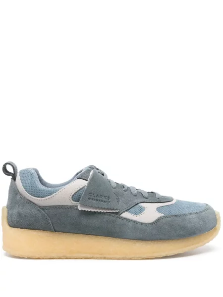 Sneakerși Clarks cu șireturi din dantelă albastru