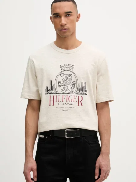 Tommy Hilfiger t-shirt beżowa