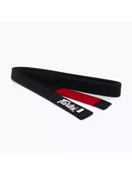 Pas do brazylijskiego jiu-jitsu Fairtex Hemp black czarny