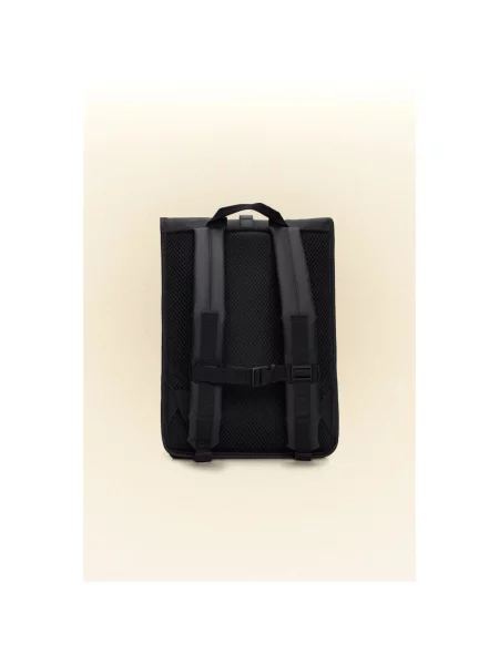 Plecak miejski Rains Rucksack Rolltop W3 17 l black czarny