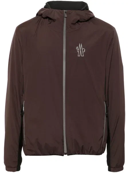 Jakna Moncler Grenoble smeđa