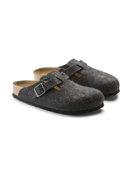 Papuci Birkenstock gri
