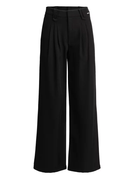 Influencer Pantaloni cutați negru