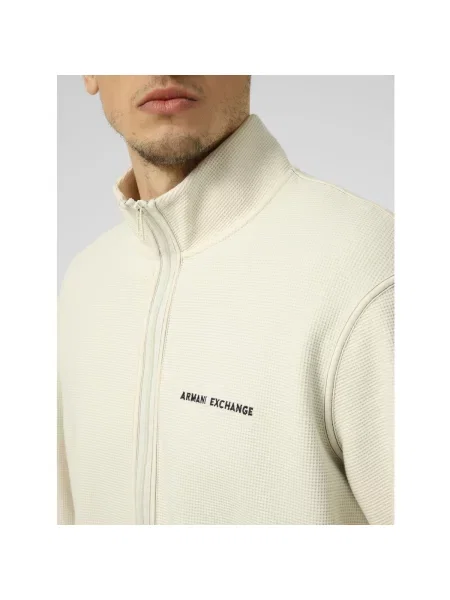 Mikina Armani Exchange béžová
