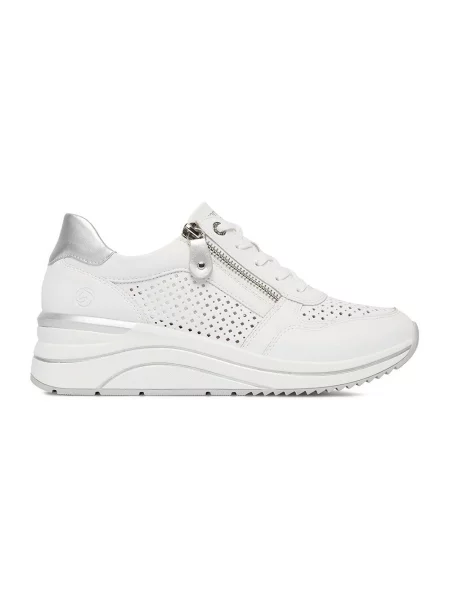 Sneakersy Remonte białe