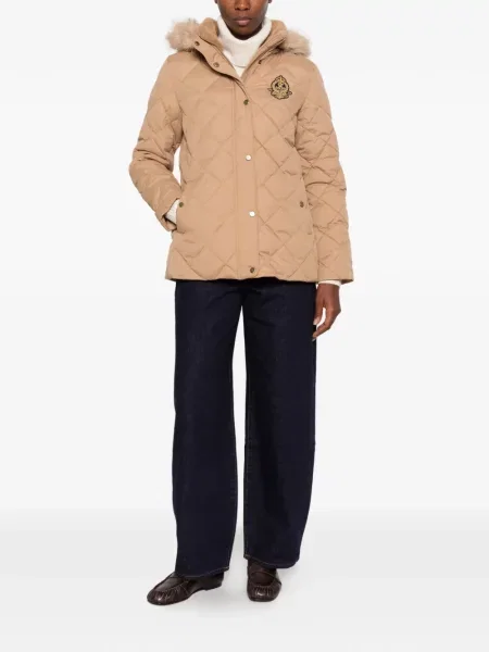 Ψεύτικη γούνα καπιτονέ μπουφάν Lauren Ralph Lauren