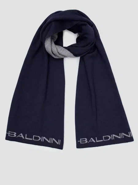 Вовняний шарф Baldinini синій