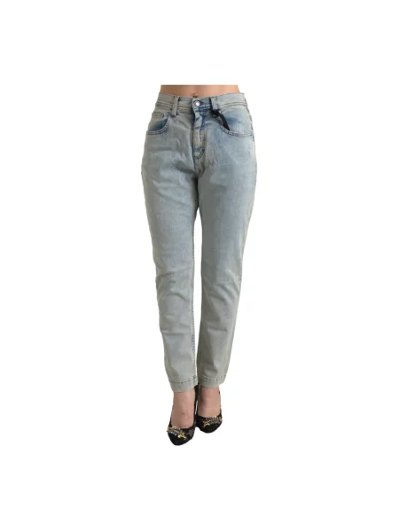 Skinny jeansy skinny Dolce And Gabbana niebieskie