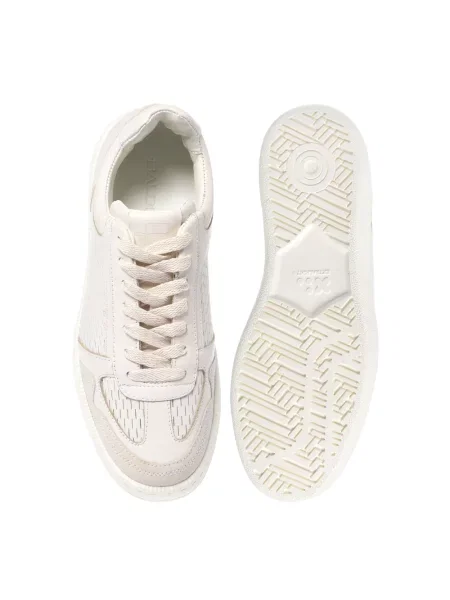 Sneakersy Baldinini skórzane białe
