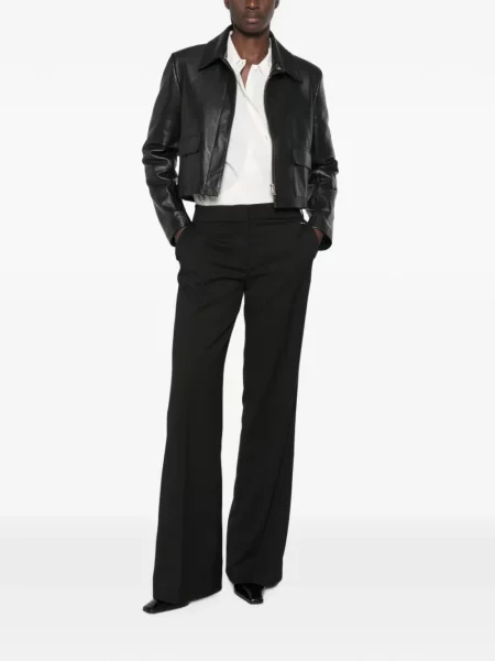 Pantaloni Aniye By cu autograf negru