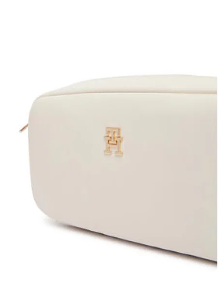 TOMMY HILFIGER Taška cez rameno ESSENTIAL krémová béžová