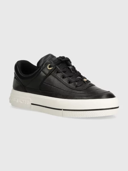 Michael Kors De piele sneakers AURORA negru