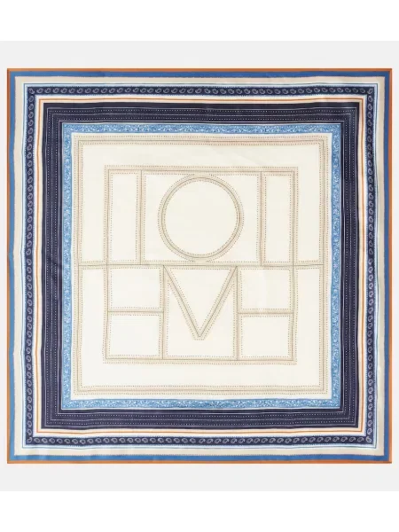 Fular Toteme de mătase cu imagine