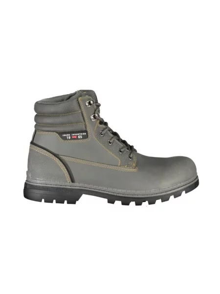 Buty do kostki Carrera o krotszym kroju skórzane szare