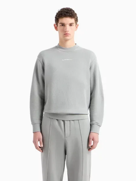 Світшот Emporio Armani сірий