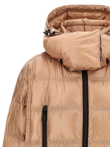Palton Moncler Grenoble cu glugă roz