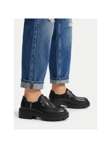 Guess Jeans Nizki čevlji črna