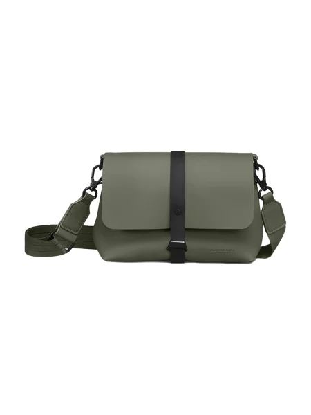 Gaston Luga Geantă de umăr Spläsh verde închis negru
