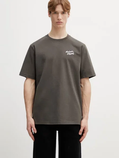 Maison Kitsuné tricou din Handwriting