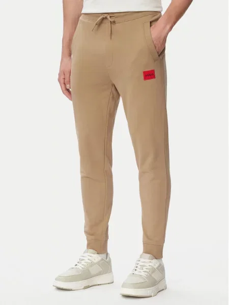 HUGO Pantaloni de trening bej