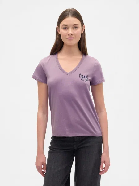 Tricou Gap cu imagine negru