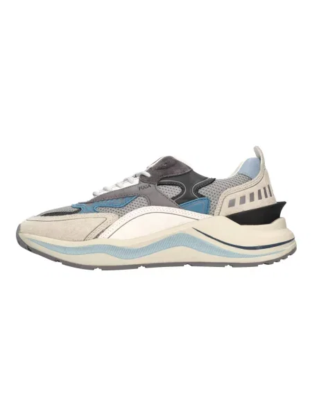 Sneakersy D.a.t.e. skórzane szare